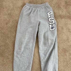 Light grey Penn State sweatpants